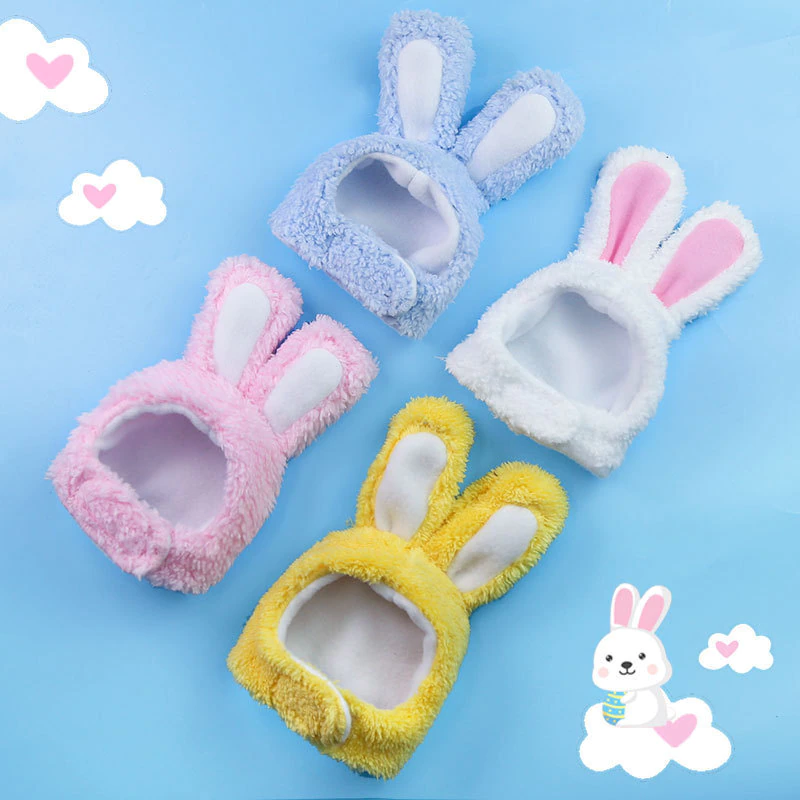 Thumbnail: Cute Cat Headgear Bunny Drag Hat Cat Dog Headwear Costume Performance PhotoProps