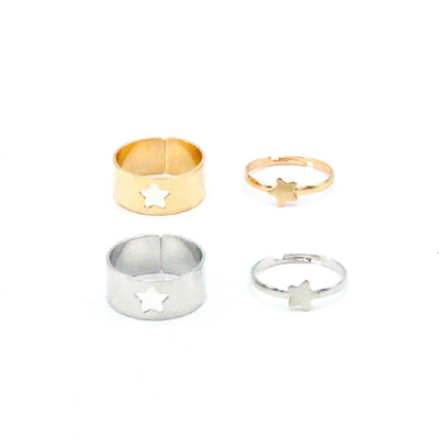 Thumbnail: Silver Color Butterfly Ring Band Open Trend Jewelry