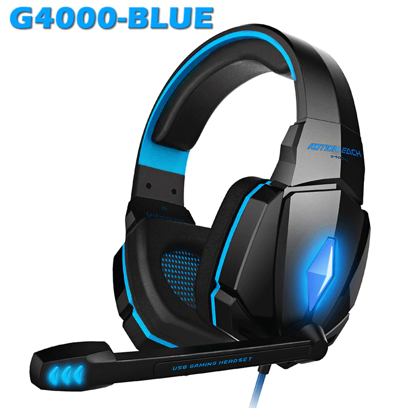 Thumbnail: Gaming Headphones Bass Stereo Over-Head