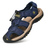Thumbnail: Genuine Leather Men Shoes Summer Large Size Sandals Size 38-47