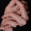 Thumbnail: New Arrived 925 Sterling Silver Sparkling Ring Simple Style Versatile Decorative