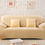 Thumbnail: HOUSMIFE Solid Color Sofa Covers for Living Room