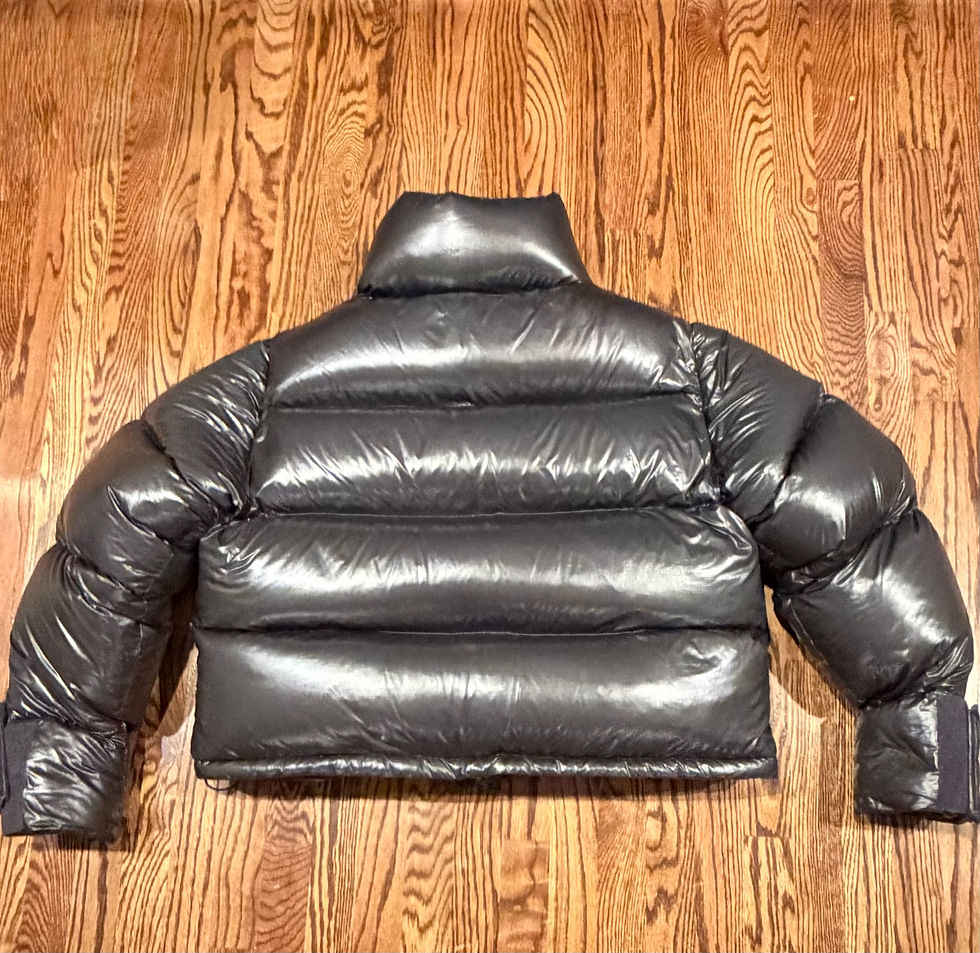 Thumbnail: Rare Custom Overfilled Graphite Entire Studios PFD Down Puffer Jacket