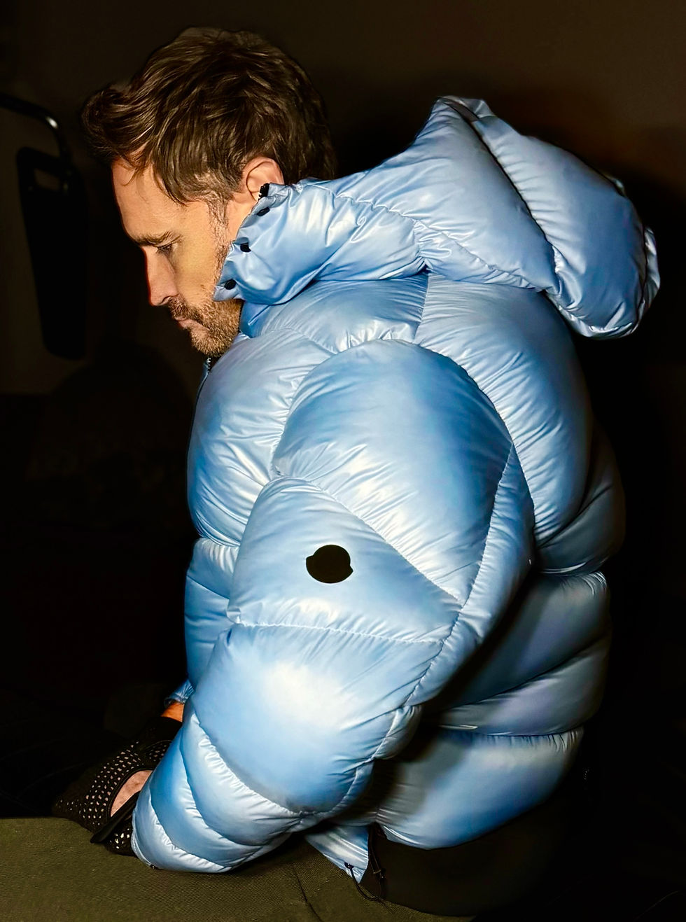 MONCLER　セール DORFMAN Moncler Men's Montbeliard Shiny Nylon Jacket - Bergdorf Goodman