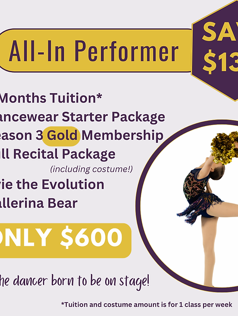 All In Performer - Black Friday Exclusive