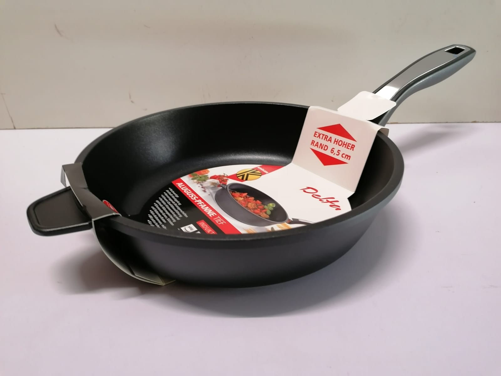 Alugusspfanne extra hoher Rand