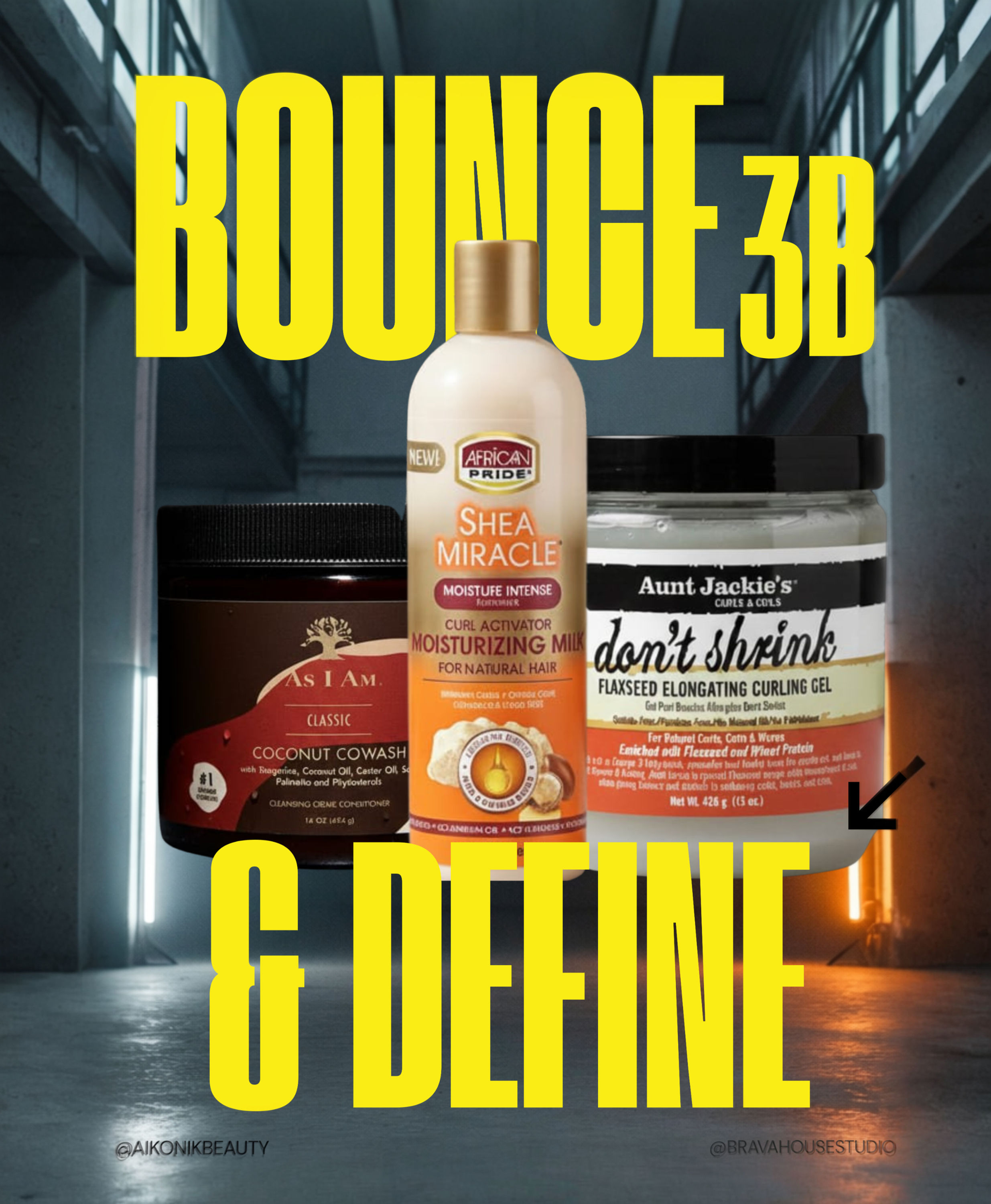 Curl Pack 3B — “Bounce & Define 3B”
