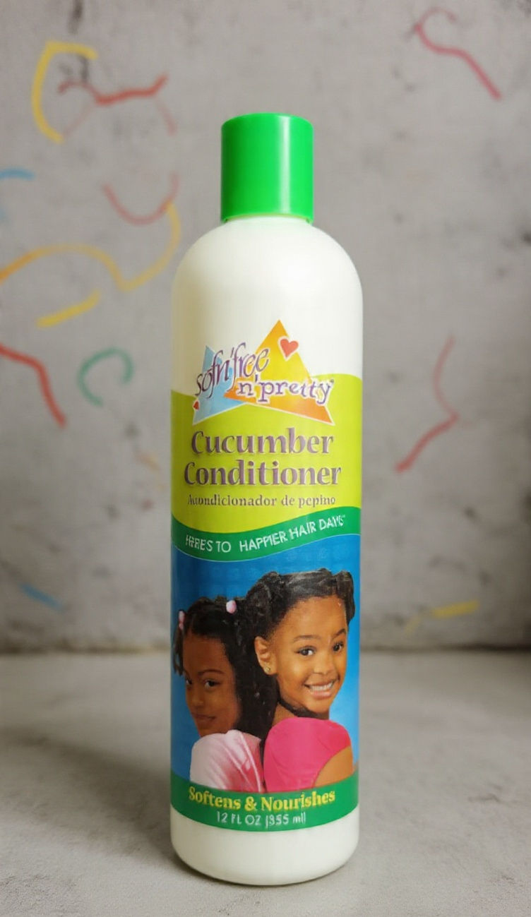 M And M Cosmetics Sof n Free n Pretty Cucumber Conditioner 355 ml