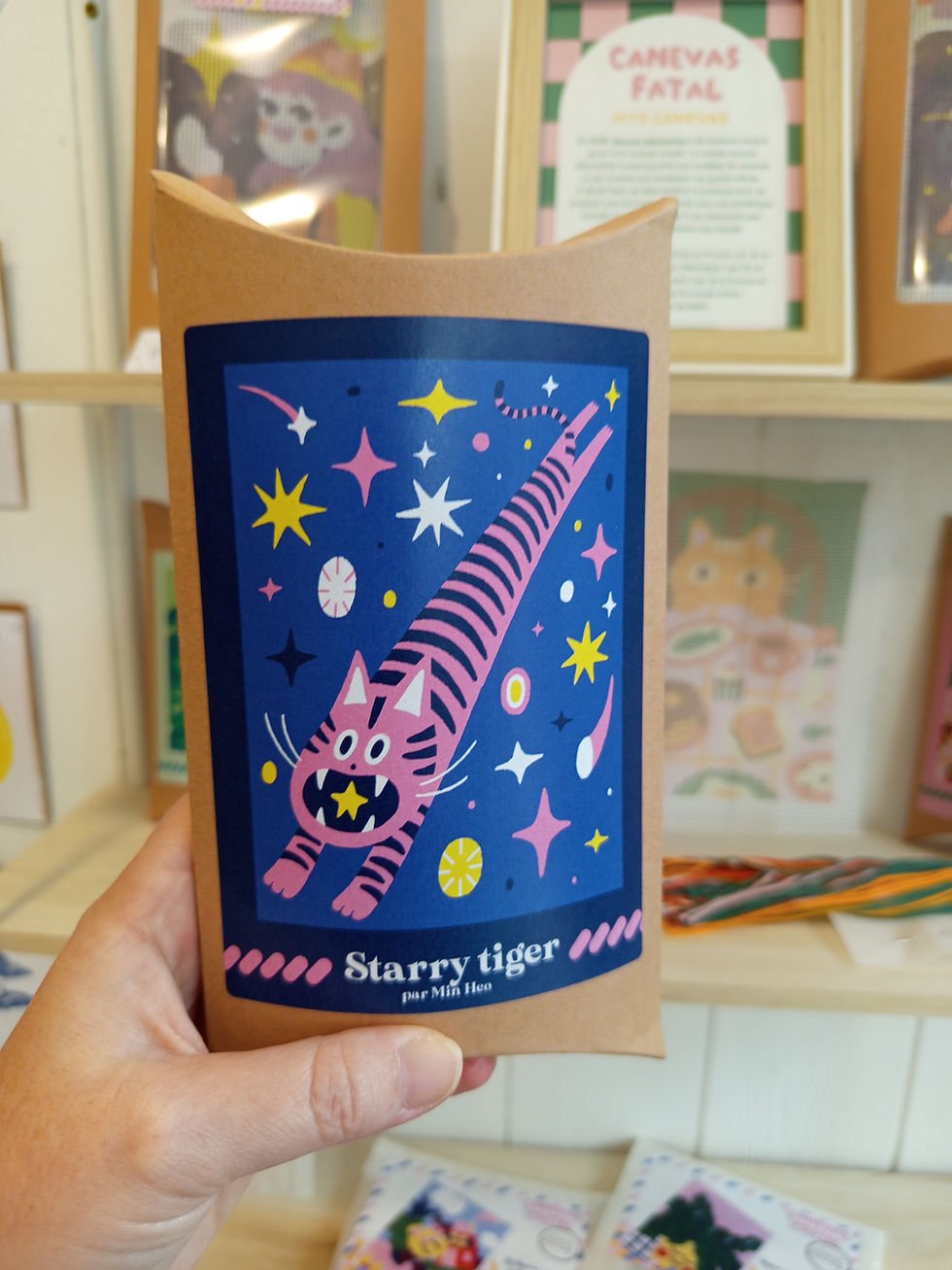 Kit Canevas fatal - Starry tiger