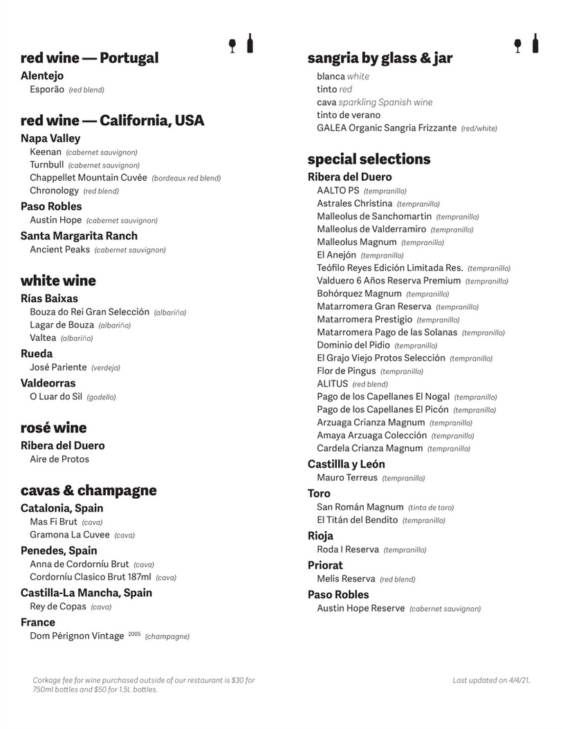 Wine Descorche Restaurant