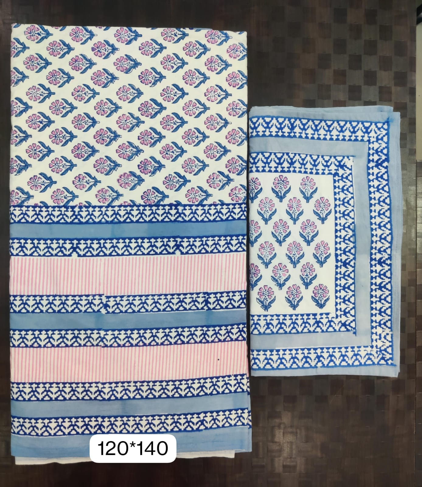 Hand Block Printed Pure Cotton New EXTRA Large SUPER KING SIZE