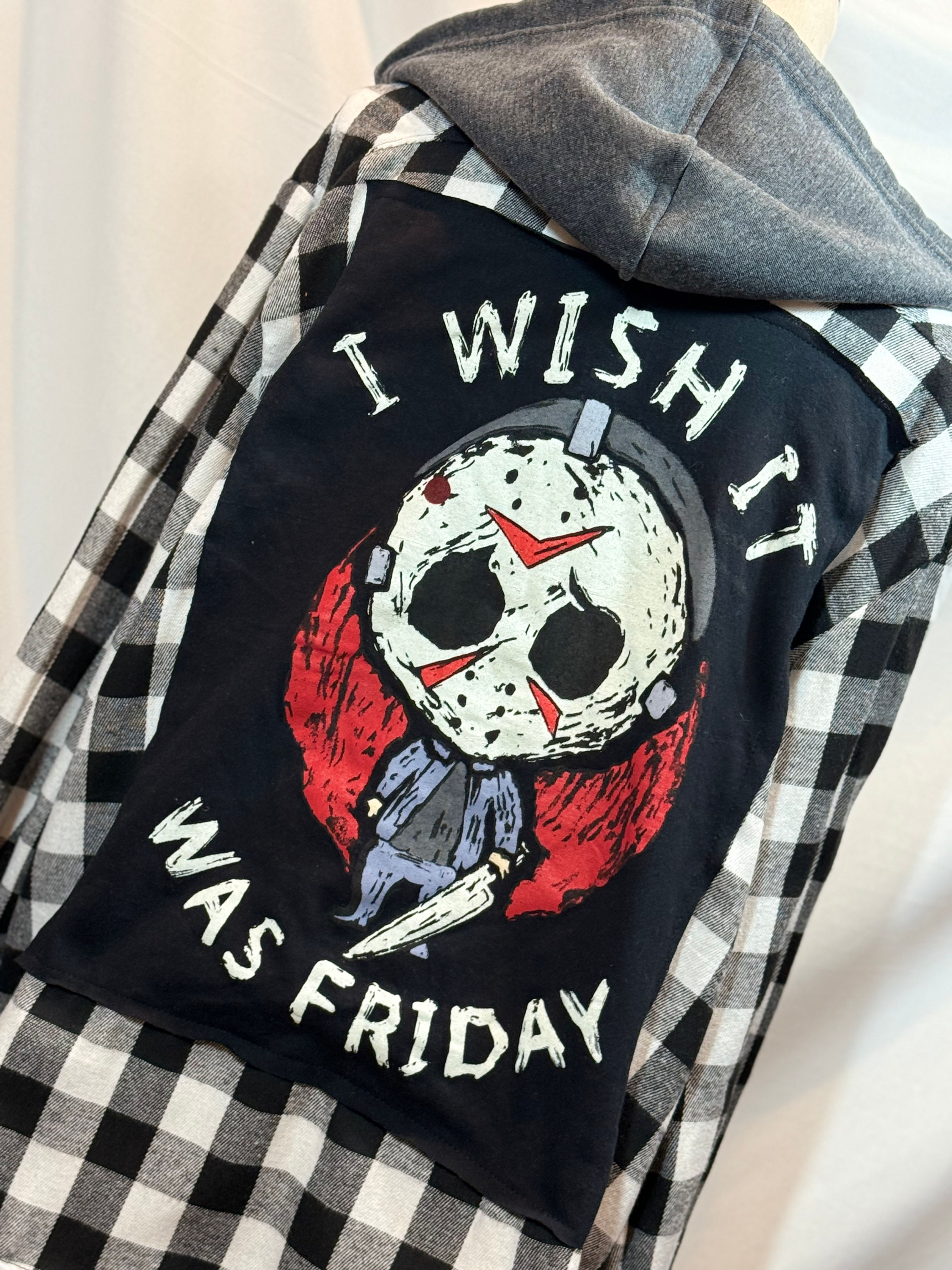 I Wish It Was Friday Flannel Shirt