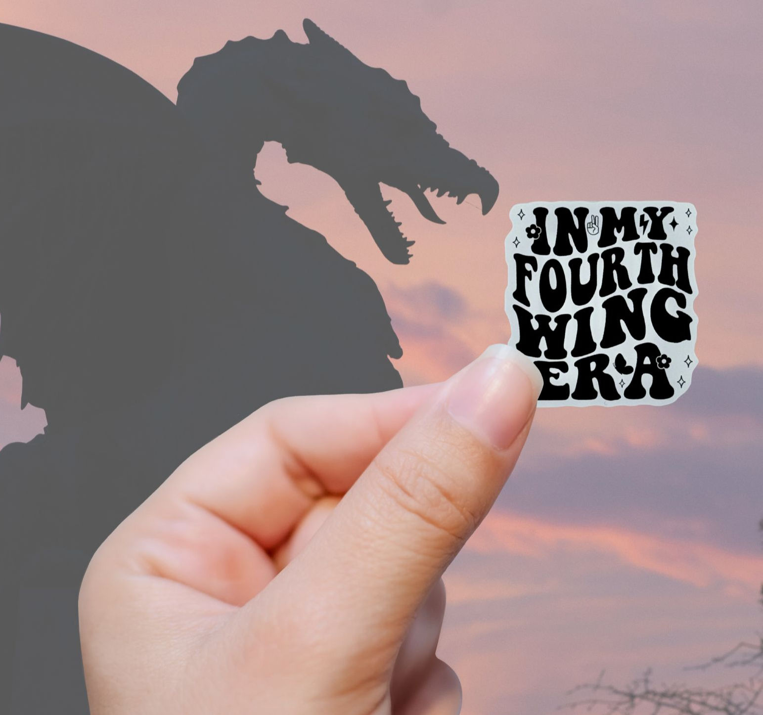 Fourth Wing Era Sticker