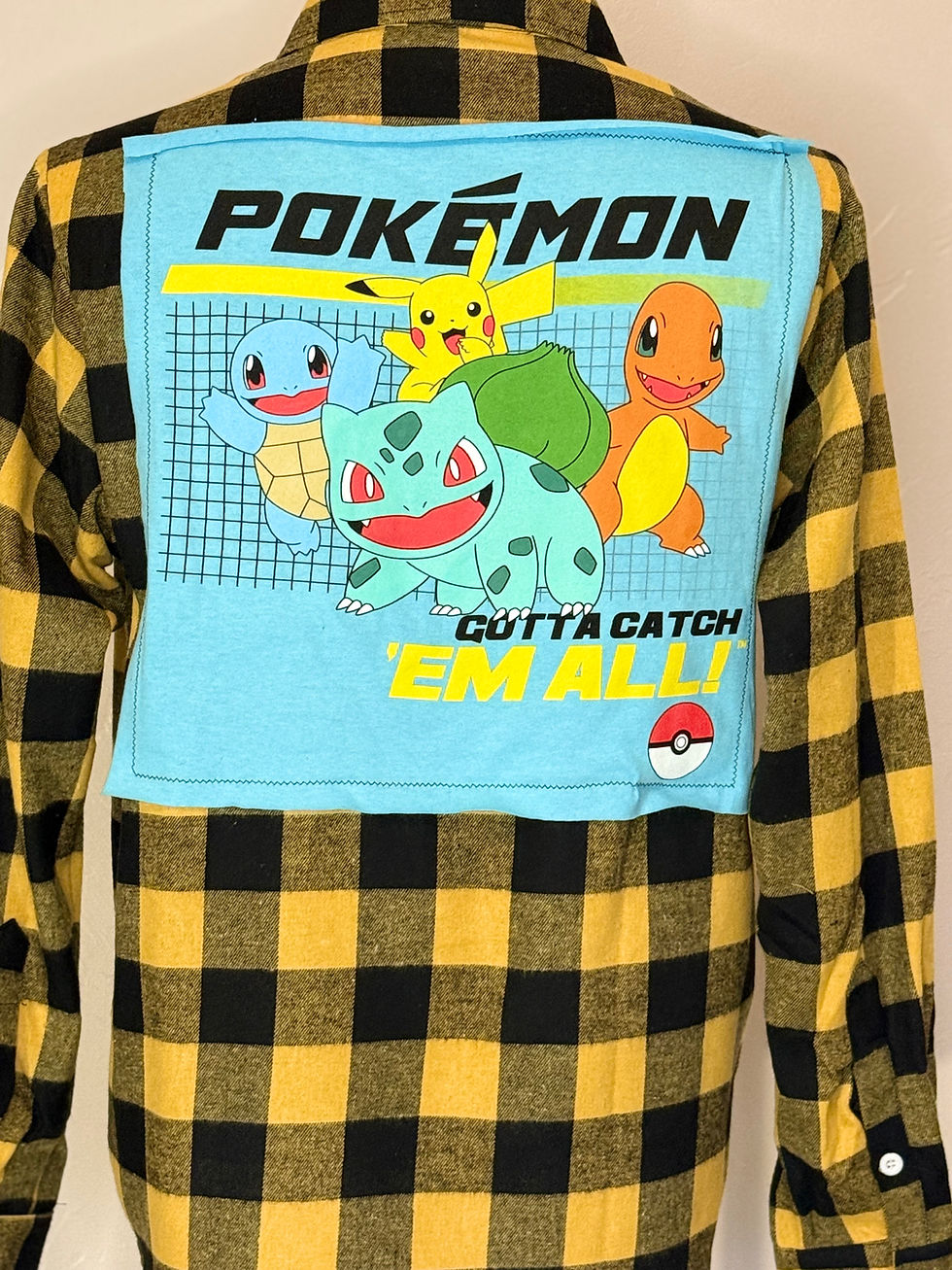 Thumbnail: Pokémon Catch Them All Flannel Shirt