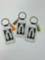 Thumbnail: They Missed One Leather Keychain