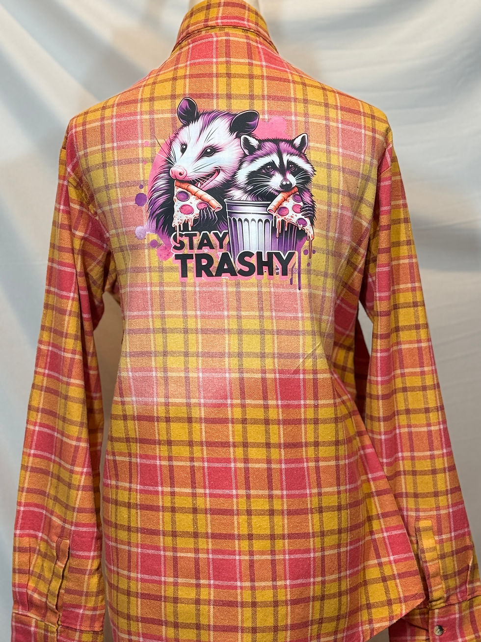 Thumbnail: Stay Trashy Flannel Shirt