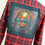 Thumbnail: Stained Glass Spooky House Flannel Shirt