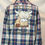 Thumbnail: Spirit Animal Grumpy Cow Flannel Shirt