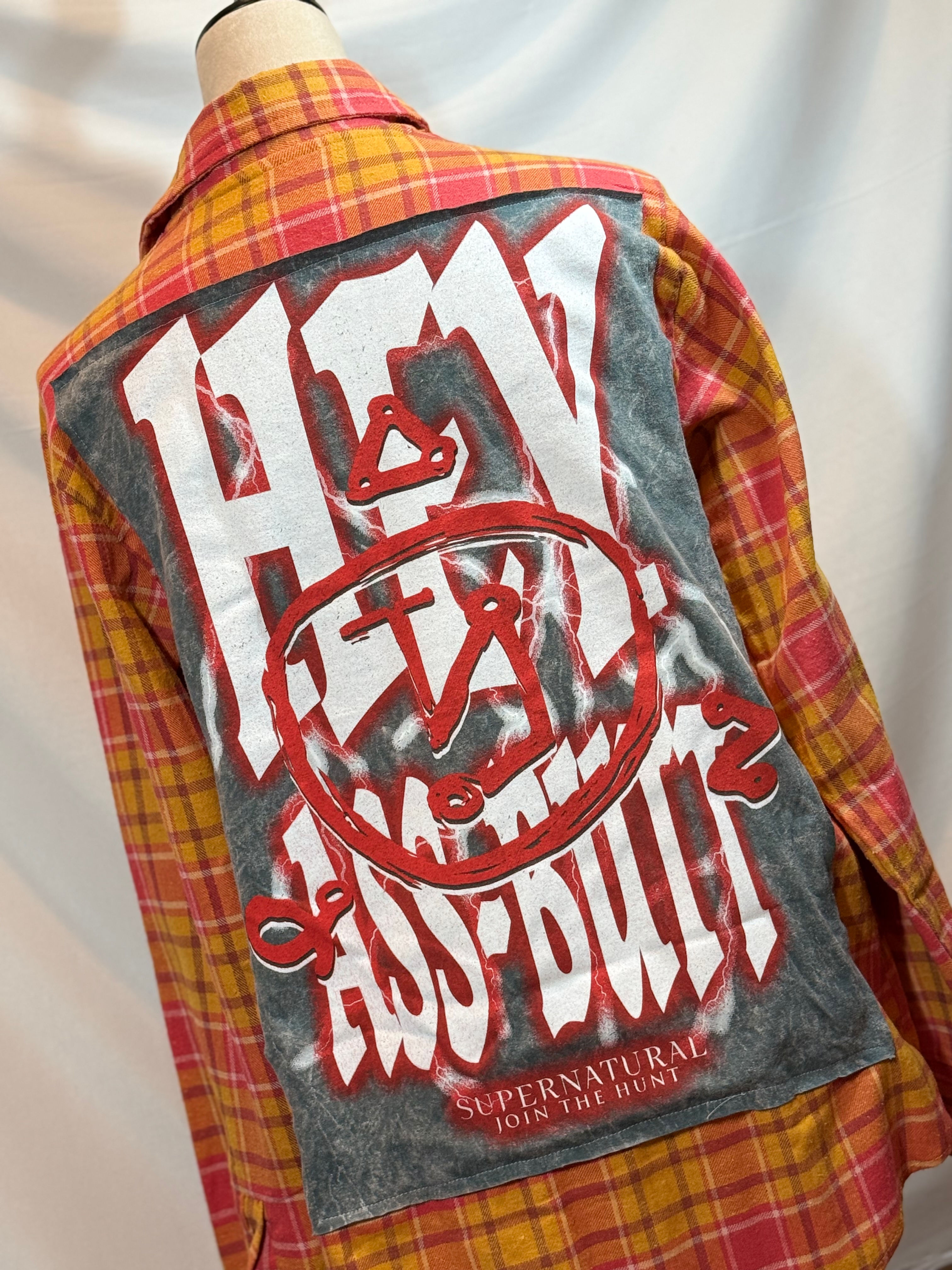 Hey A**Butt Flannel Shirt