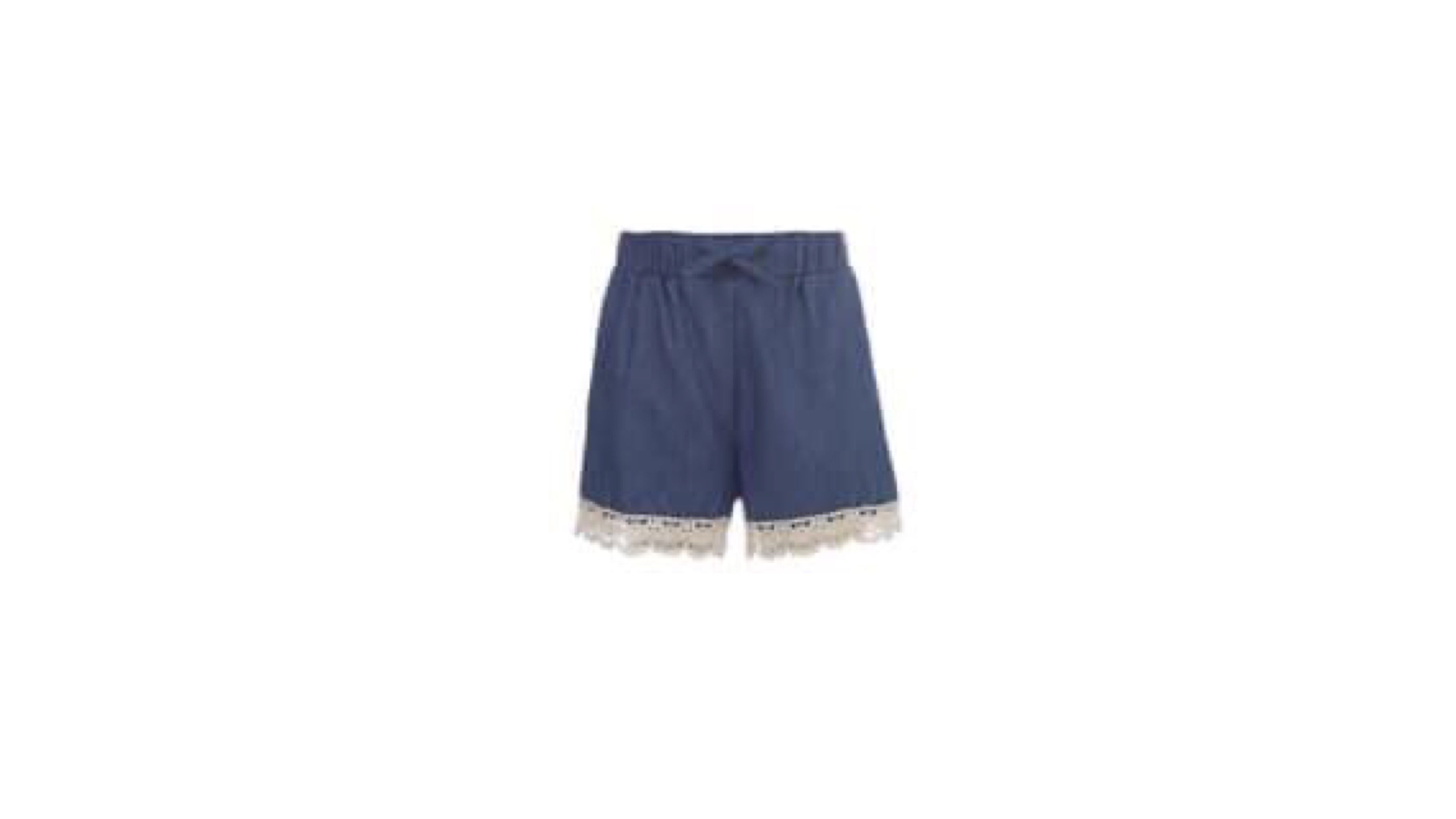 Short with Lace