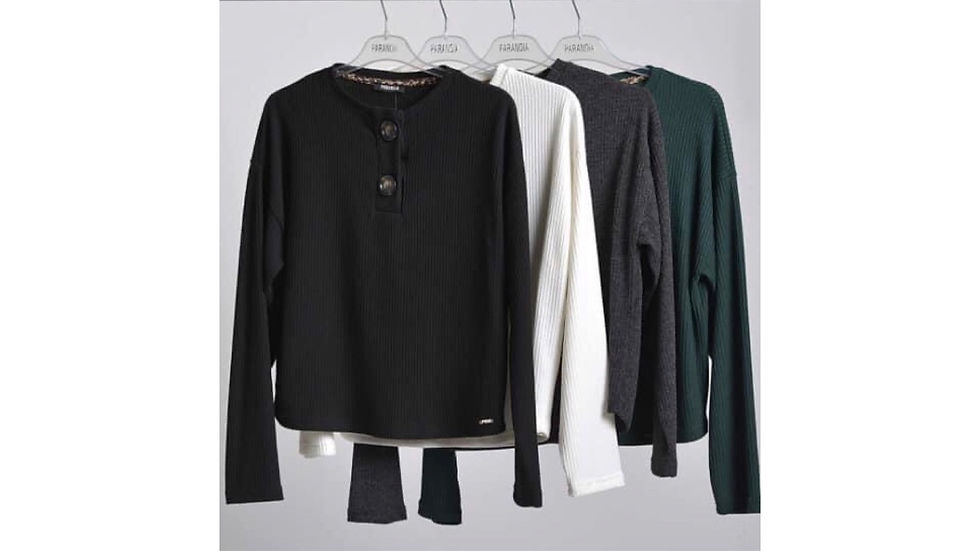 Button Sweater/Top