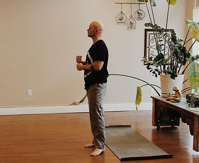 alt=Yoga teaching at Cajun Zen Mandeville LA