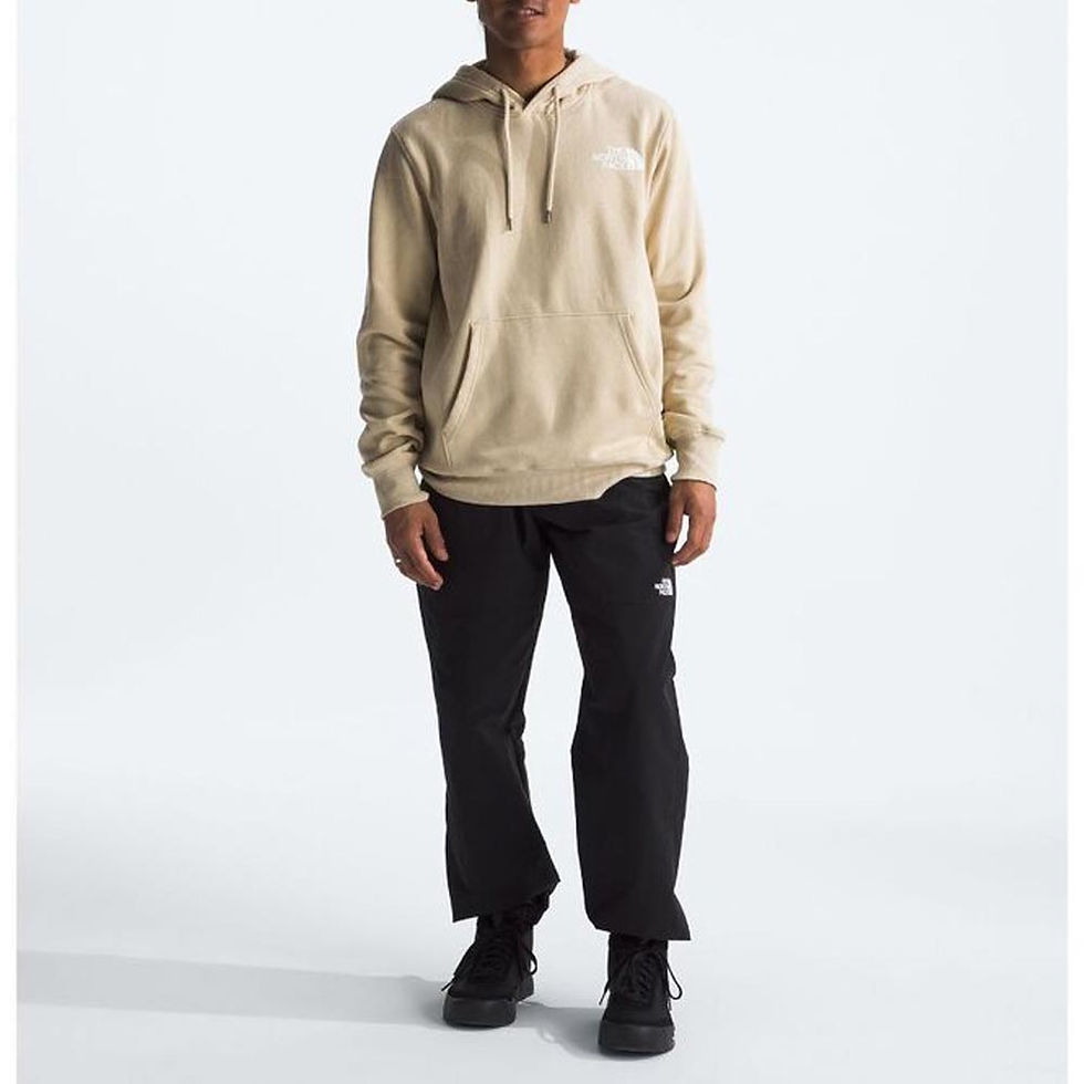 Thumbnail: THE NORTH FACE Mens Box NSE Pullover Hoodie Gravel