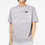 Thumbnail: LACOSTE Mens Loose Fit Crocodile Print T-shirt Silver Chine