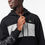 Thumbnail: LACOSTE Mens Colourblock Zip-up Hoodie Black