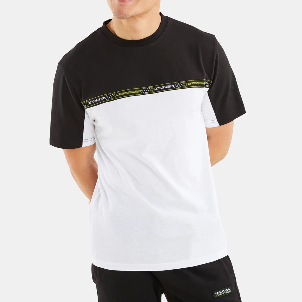 NAUTICA Mens Buru T-shirt White