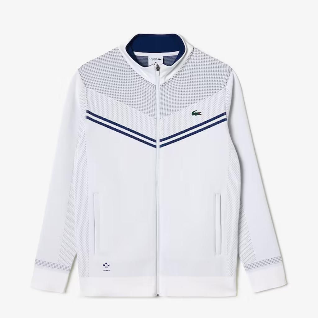 LACOSTE Mens Tennis X Daniil Medvedev Post Match Jacket