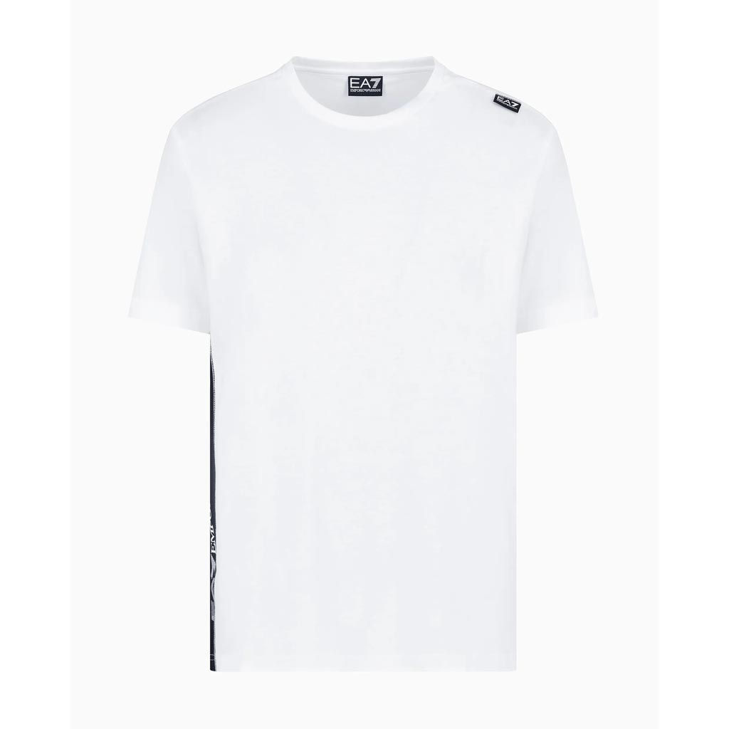 EA7 EMPORIO ARMANI Mens Logo Series T-shirt White