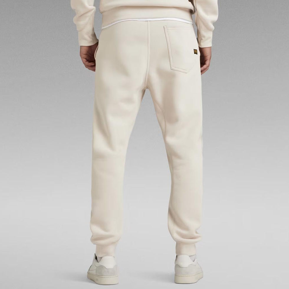Thumbnail: G-STAR RAW Mens Premium Core Sweatpants Whitebait