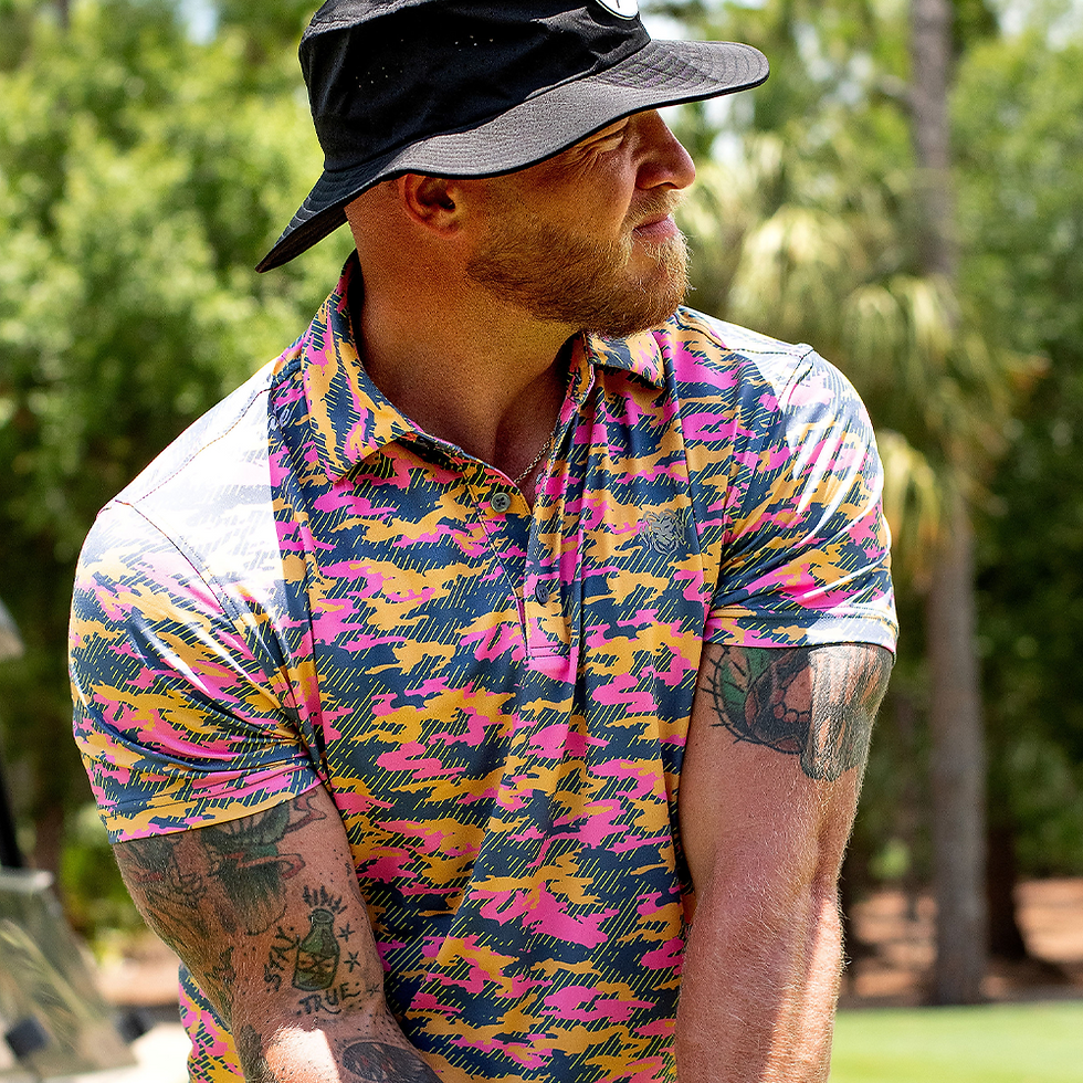 Thumbnail: Starburst Camo Polo