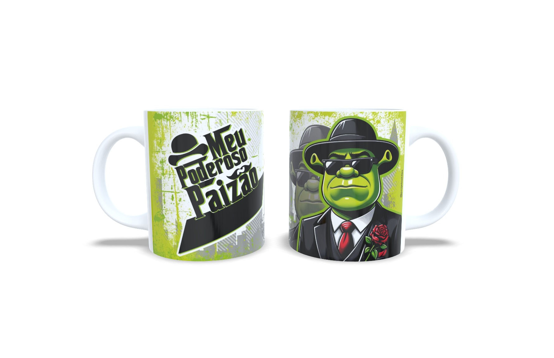 CANECA Poderoso Chefão Shrek - 325ml
