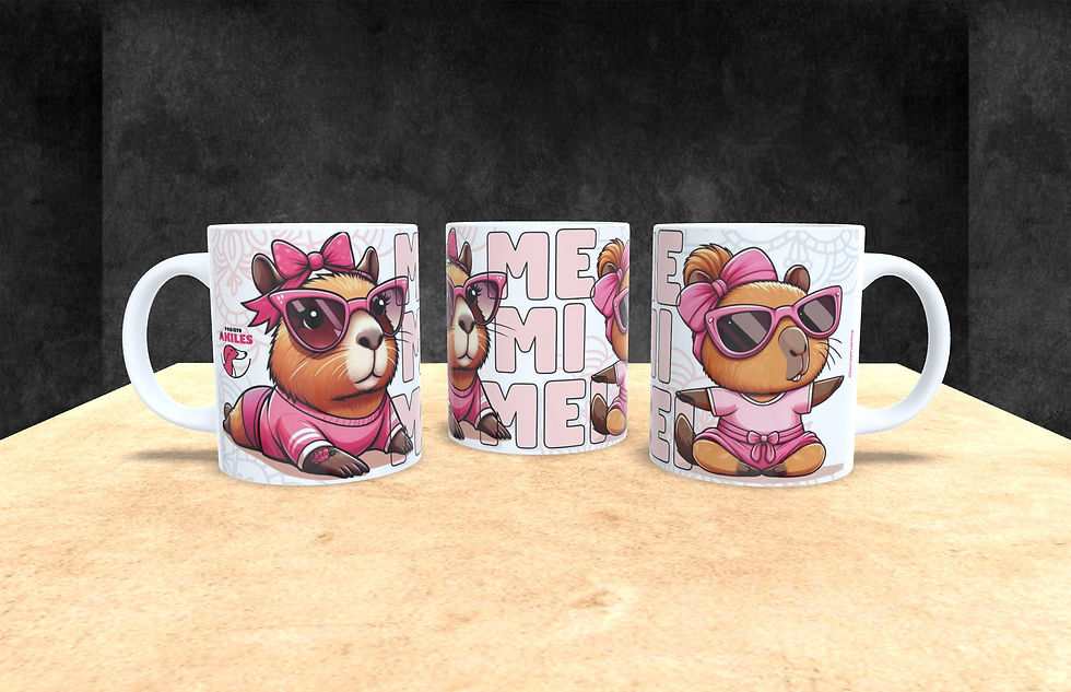 Miniatura: CANECA Capivara Memimei - 325ml