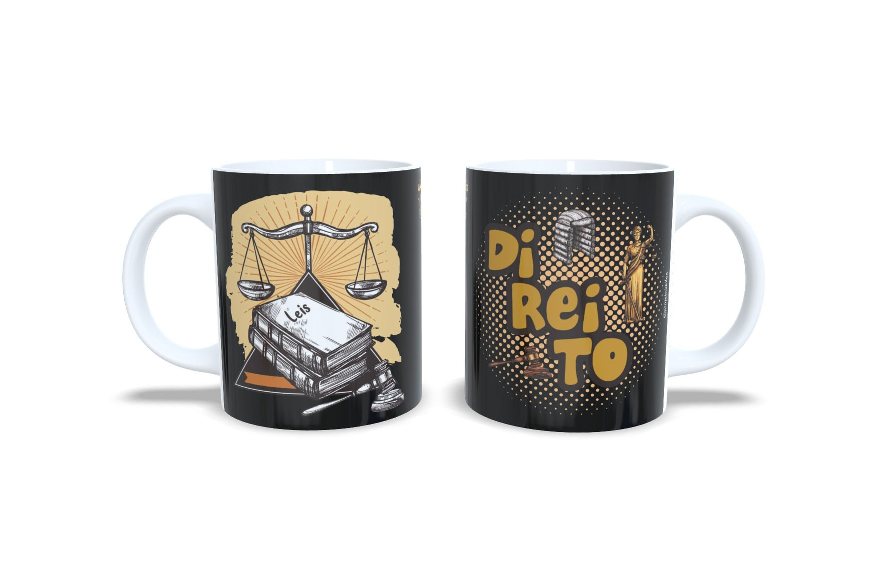 CANECA Profissões - Direito - 325ml