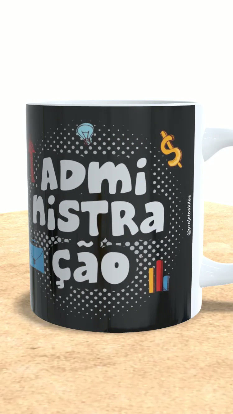 Miniatura: CANECA Profissões - Administração - 325ml