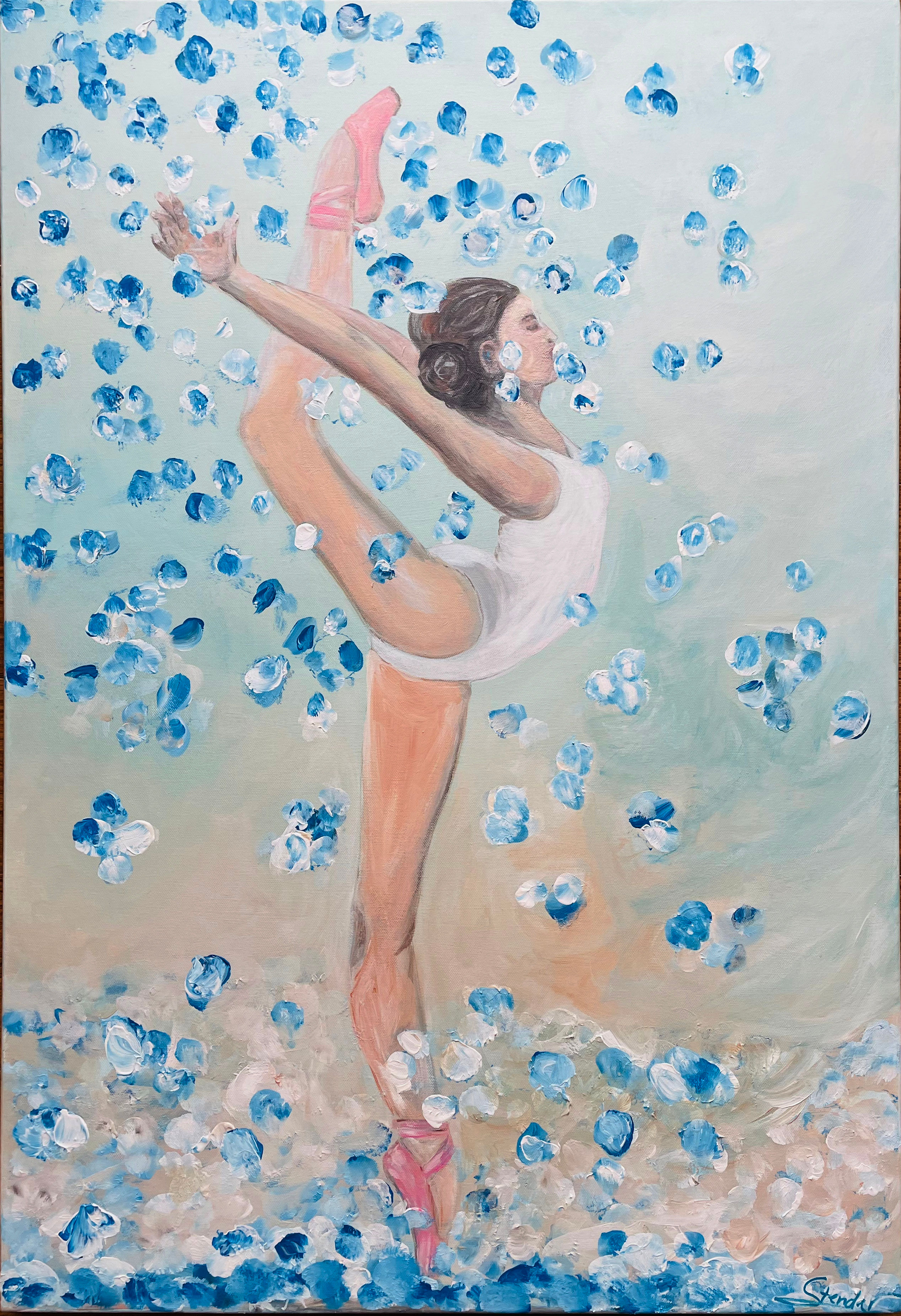 "Blüttentanz" 60 x 90 cm