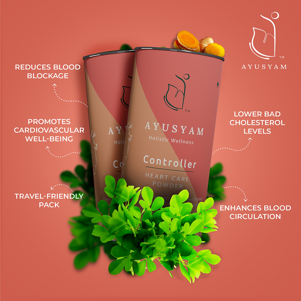 Thumbnail: Ayusyam Controller Powder – Natural Solution to Lower Bad Cholesterol