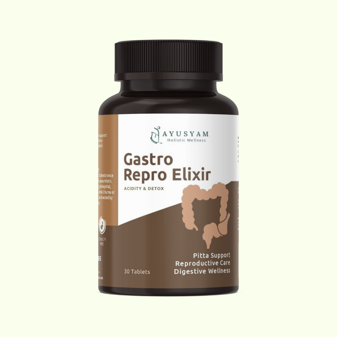 Ayusyam Gastro Repro Elixir – Ayurvedic Power Duo