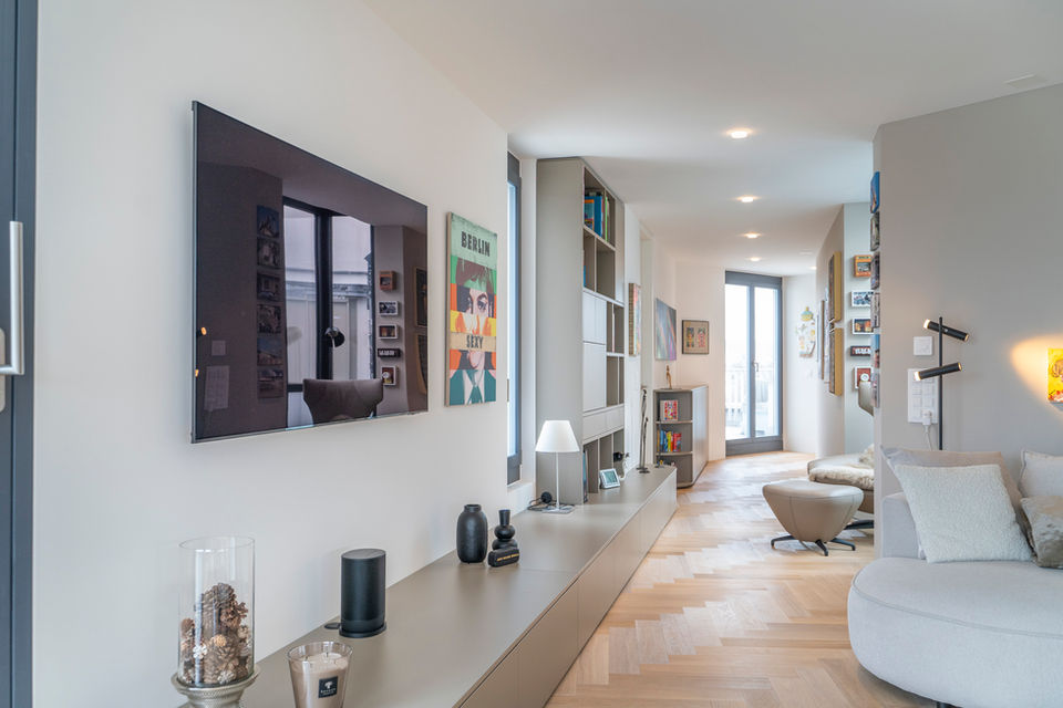 Wohnraumgestaltung und Materialisierung