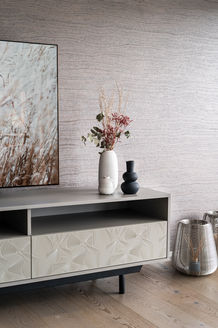 Sideboard Lasermuster pulverbeschichtet