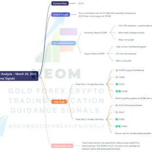 📊 NASDAQ Daily Analysis Based on Main Key Levels – March 26, 2025