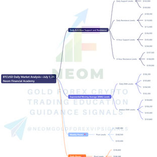 🟡 BTCUSD Daily Market Analysis—July 1, 2025