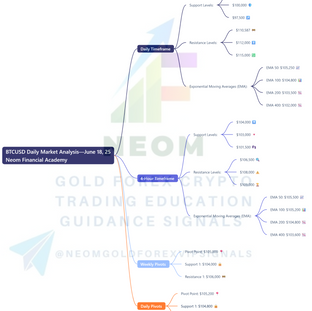 🟡 BTCUSD Daily Market Analysis—June 18, 2025