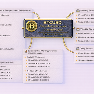 🟡 BTCUSD Daily Market Analysis—7 February 2026