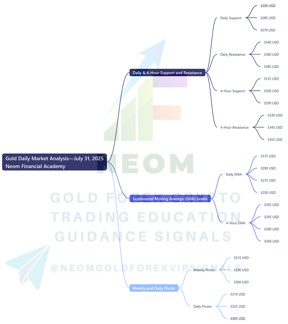 🟡 XAUUSD Daily Market Analysis—July 31, 2025