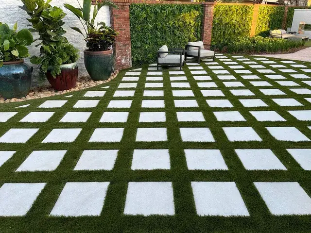 Add-On Features for Your Turf Yard: Pavers, Lighting & More