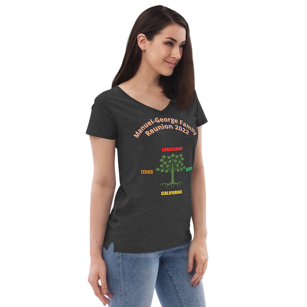 Thumbnail: MGR-001c Women’s recycled v-neck t-shirt